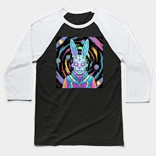 90's style supernatural easter bunny demon Baseball T-Shirt